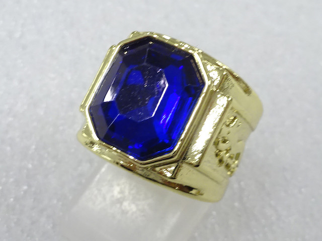 COLORED STONE FASHION RING / JP SIZE 12